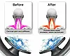 Інтелектуальний шийний масажер Intelligent cervical massage instrument KS-996-2C, Масажер для шиї, фото 11