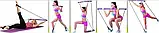 Тренажер для всього тіла для пілатес Portable Pilates Studio, Універсальний тренажер для домашніх тренувань, фото 4