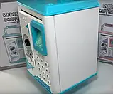 Робот скарбничка Robot Bodyguard ГОЛУБА, Музична дитяча скарбничка з паролем, фото 7