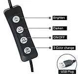 Кільцева LED лампа M-33 RING FILL LIGHT (33см), Кільцеве світло, Світлова лампа кільце, фото 3