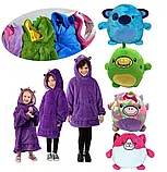 Дитяча толстовка-іграшка Huggle Pets Hoodie Божа Корівка, Худі-іграшка, М'яка іграшка-подушка, фото 4