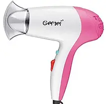 Фен Gemei GM 1711, Фен для сушіння та укладання волосся, фото 4