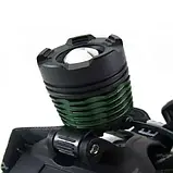 Налобний ліхтар BL-2188B-T6, Ліхтарик на голову на акумуляторі, Світлодіодний ліхтар на лоб, фото 6