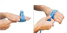 Рукавиця для миття тварин Pet washer | Силіконова щітка-душ для миття тварин, фото 3