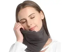Подушка для подорожей Travel pillow | Подушка на шию для поїздок, фото 2
