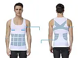 Чоловіча майка Slim'N Lift РОЗМІР M, Чоловіча стягуюча майка S-XXXL, фото 9