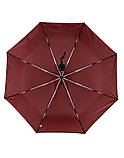 Парасолька жіноча автомат TheBest 517 складна компактна на 8 спиць Бордовий, фото 3