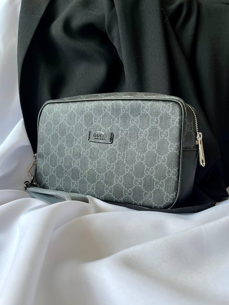Чоловіча сумка Gucci Alpha Wearable Wallet Grey 24*15*8
