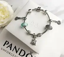 Браслет PANDORA Черепаха | Браслет в стилі Пандора, фото 3