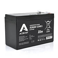 Акумулятор AZBIST Super AGM ASAGM-1290F2, Black Case, 12V 9.0Ah (151 х 65 х 94 (100) ) Q10/420