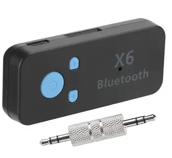 Бездротовий адаптер Bluetooth-приймач (аудіо ресивер) BT-X6