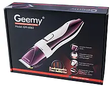 Машинка для стрижки Gemei GM 6062, Тример акумуляторний, фото 5