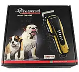 Машинка для стрижки тварин Gemei GM 6063, Тример для грумінгу, фото 2