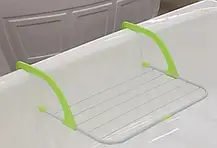 Знімна сушарка для одягу ЗЕЛЕНА Fold Clothes Shelf, Сушарка для речей, Сушарка на батарею, фото 5