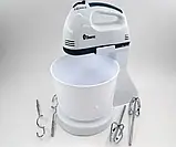 Міксер з чашею MS 1366, Стаціонарний міксер, Кухонний міксер, Міксер для тіста, Стаціонарний міксер, фото 4