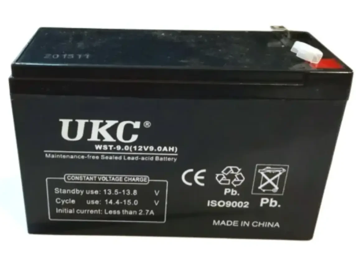 Аккумулятор BATTERY 12V 9A UKC | Аккумуляторная батарея 12В | Герметичный аккумулятор - фото 4 - id-p1573314944