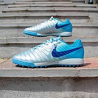 Сороконожки Nike Tiempo X Legend VII Pro TF Blue