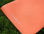 Килимок для йоги та фітнесу Power System PS-4014 PVC Fitness-Yoga Mat Orange (173x61x0.6), фото 4