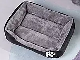 Підстилка для собак і котів 67х55 см, Лежак для домашніх тварин, Ліжко для собак і котів, фото 2