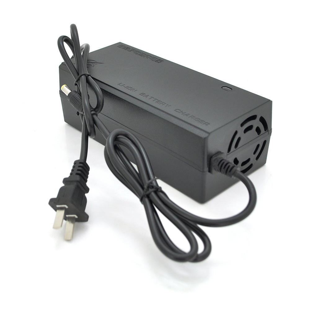 Зарядний пристрій Jinyi для літієвих акумуляторів 12 V 5 A, штекер 5,5, з індикацією, DC:14.6V 5A, BOX, фото 1