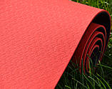 Килимок для йоги та фітнесу Power System PS-4060 TPE Yoga Mat Premium  Red (183х61х0.6), фото 9