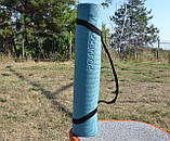 Килимок для йоги та фітнесу PowerPlay 4010 PVC Yoga Mat Зелений (173x61x0.6), фото 8