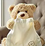 Дитяча інтерактивна іграшка Ведмедик Peekaboo Bear (Пікабу) Brown 30 см, Ведмедик, що говорить, Розумний ведмедик іграшка, фото 8