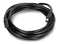 Удлинительный кабель постоянного тока 5,5/2,5 мм - male/female - 3 м - черный - Goobay 71401