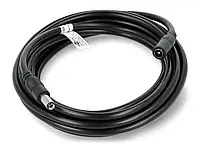 Удлинительный кабель постоянного тока 5,5/2,1 мм - male/female - 3 м - черный - Goobay 71399