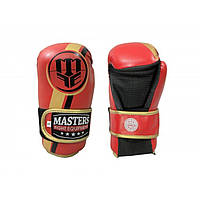 Боксерские перчатки MASTERS FIGHT EQUIPMENT otwarte Masters Fight Equipment ROSM-MASTERS WAKO APPROVED