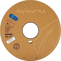 Водонепроницаемая нить Polymaker PolyTerra PLA для 3D-принтера, 1,75 мм, 1 кг, сапфировый синий