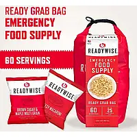 Сублімовані продукти ReadyWise 7-денний продуктовий пакет - 60 порцій обідів та сніданків асорті
