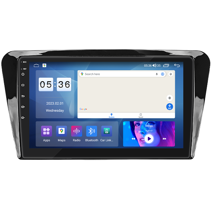 Штатна магнітола 10" Lesko для Skoda Octavia III (A7) Рестайлінг 2017-2020 4/64Gb CarPlay GPS Prime 10 шт., фото 1