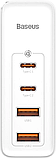 Мережевий зарядний пристрій Baseus GaN2 Pro 2C+2U 100 W with Type-C to Type-C 1m white (CCGAN2P-L02), фото 4