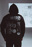 Худі Staff x DeepState d2 oversize fleece