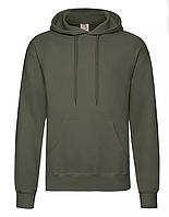 Худи мужское унисекс, утеплённое с капюшоном Fruit of the Loom Classic Hooded Sweat