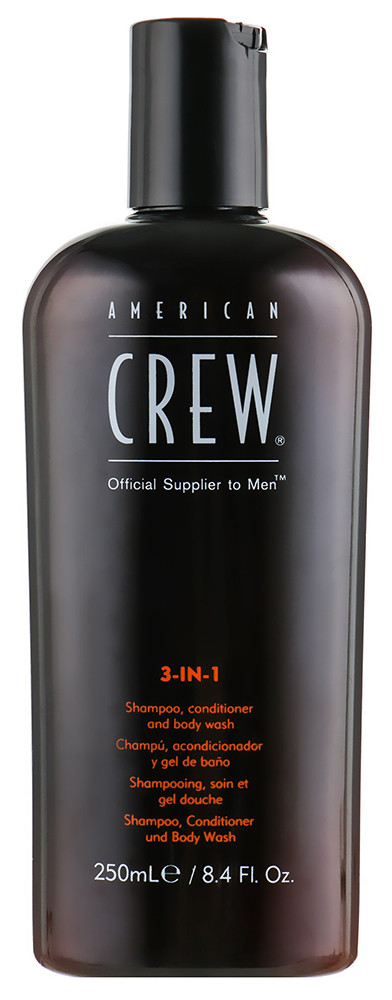 Засіб для догляду за волоссям та тілом 3-в-1 American Crew Classic 250 мл