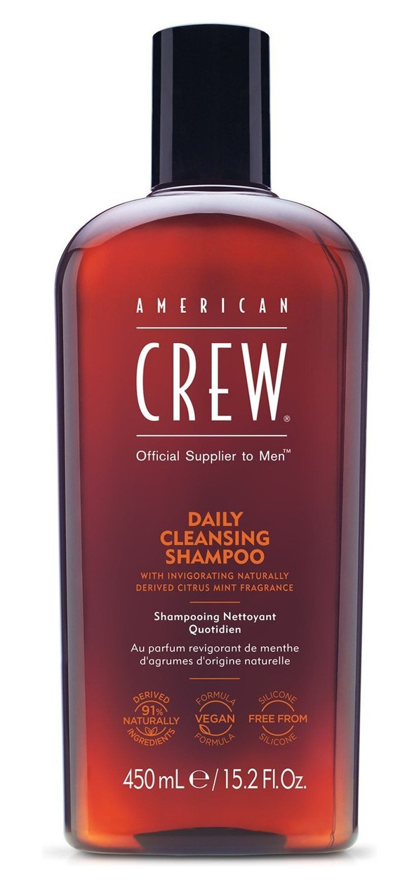 Шампунь очищуючий для щоденного догляду American Crew Daily Cleansing Shampoo, 450мл