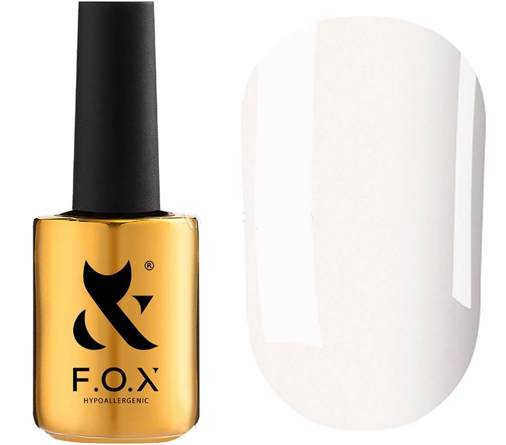Основа середньої в'язкості на каучуковій основі молочно-рожевий FOX Tonal Cover Base 002, 14 мл