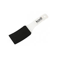 Изогнутая педикюрная терка Kodi Professional 100/180 белая