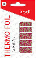 Термо фольга для дизайну нігтів Kodi Professional №006