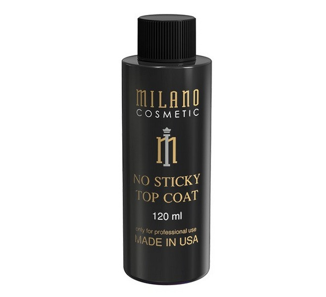 Топ без липкого шару Milano No Sticky Top Coat, 120 мл