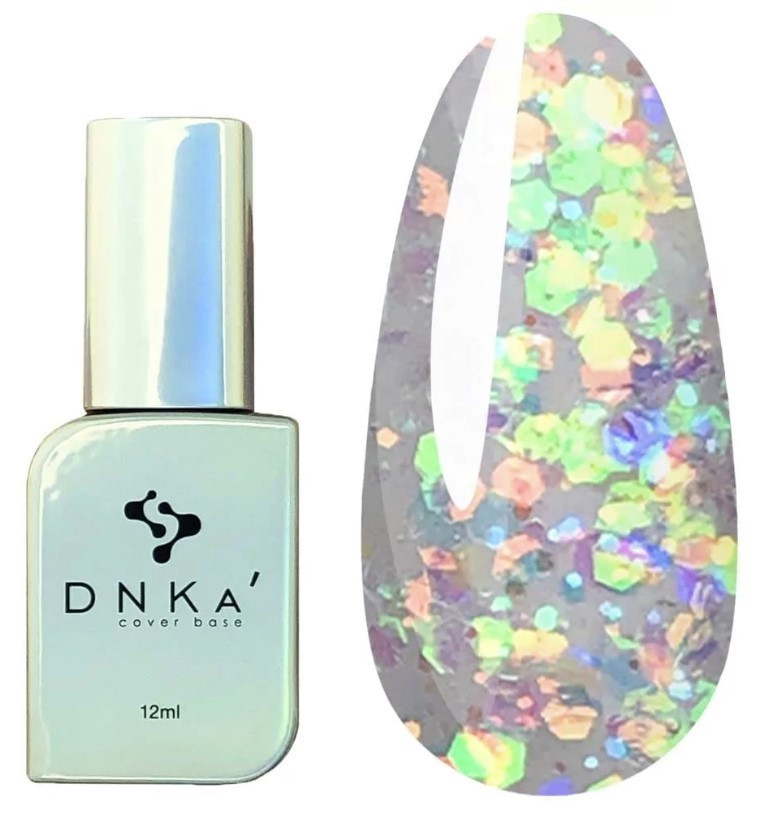 Топ для гель-лаку DNKa Cover Base Top Unicorn, 12 мл