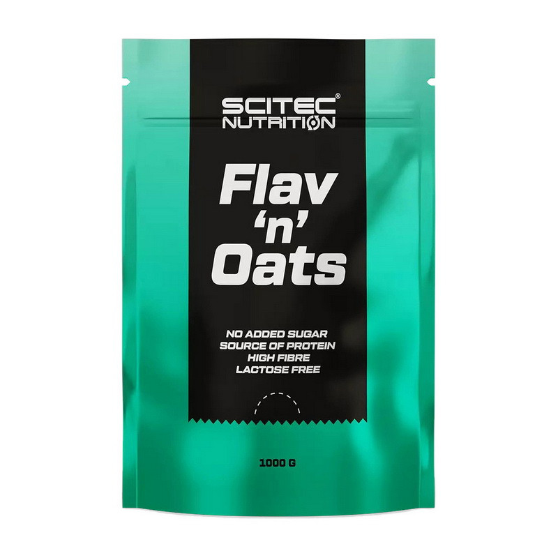 Вівсянка швидкого приготування Scitec Nutrition Flav 'n' Oats 1000 g (Unflavored)