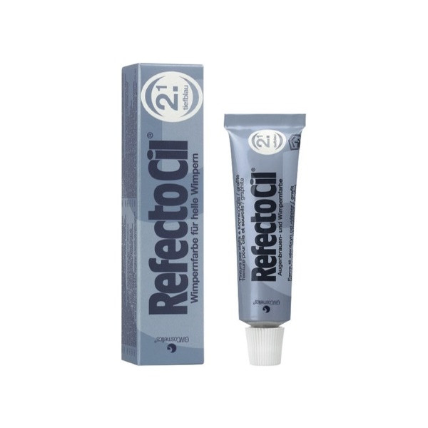 Фарба для брів та вій RefectoCil №2.1 Темно-синя 15 мл