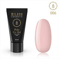 Полигель Milano Poly Gel №06, 30 мл