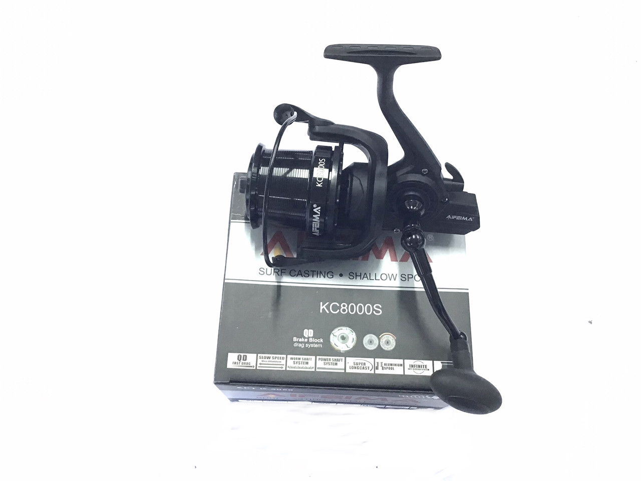Котушка Feima KC8000 7+1bb Worm Shaft System