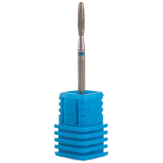 Фреза діамантова синя "Пуля" діаметр 2.1 мм 244021B