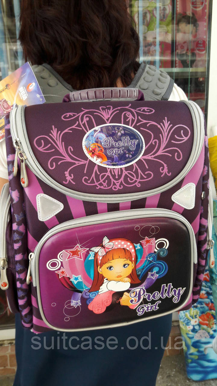 HELLO рюкзак школьный для девочек PRETTY GIRL JS-321 - фото 1 - id-p347862335