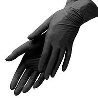 Перчатки нитриловые черные Mediok (3,5 г) L, 100 шт